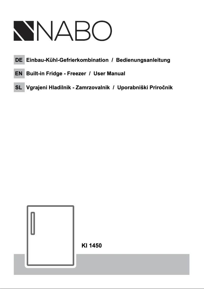 Image de la première page du manuel de l'appareil KI 1450