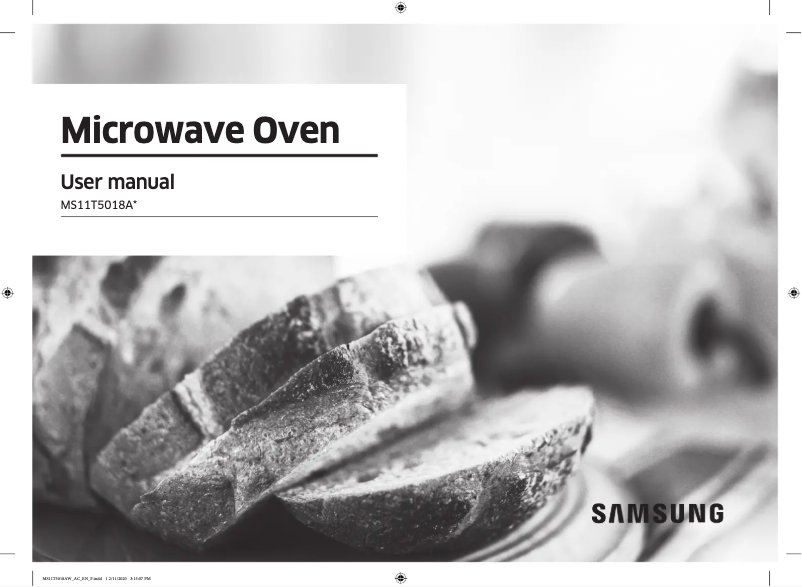 Image de la première page du manuel de l'appareil MS11T5018AP