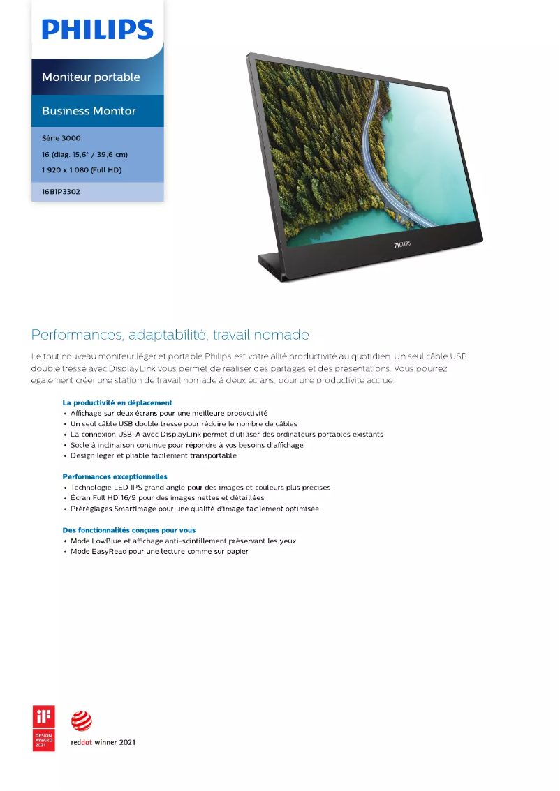 Image de la première page du manuel de l'appareil 16B1P3302