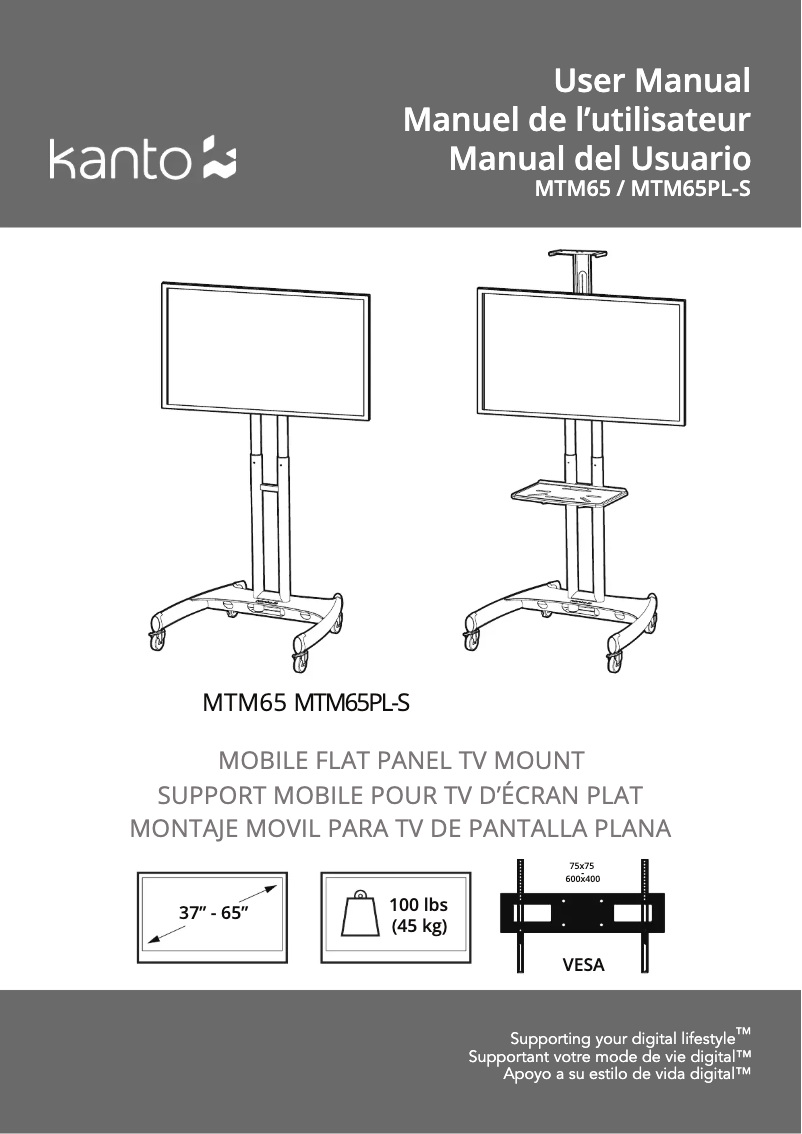 Imagen de la primera página del manual del dispositivo MTM65PL-S
