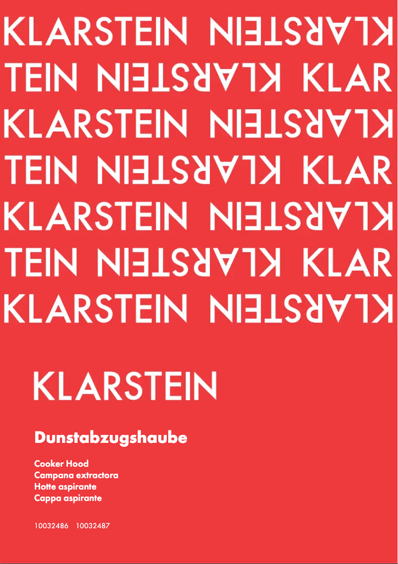 Image de la première page du manuel de l'appareil 10032487