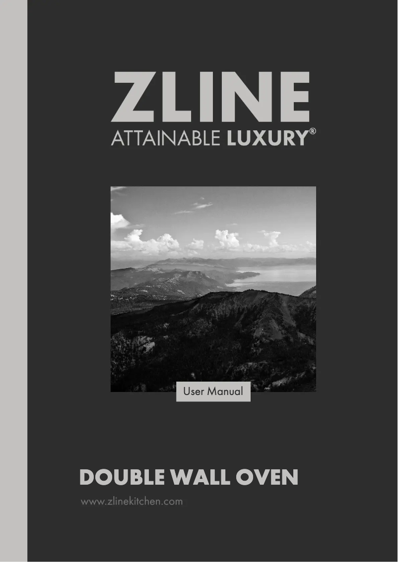 Page n°1 - Manuel utilisateur ZLine AWDZ-30-MB