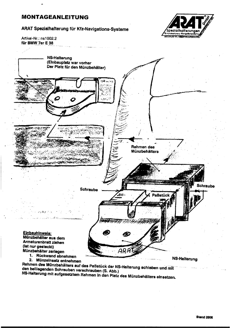 Página 1 del manual Manual de usuario Arat NS1002.2