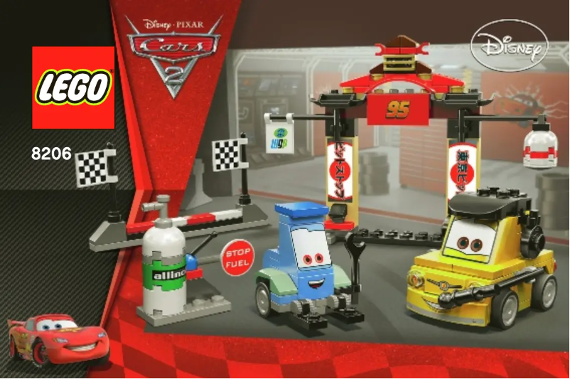 Page n°1 - Manuel utilisateur Lego Tokyo Pit Stop