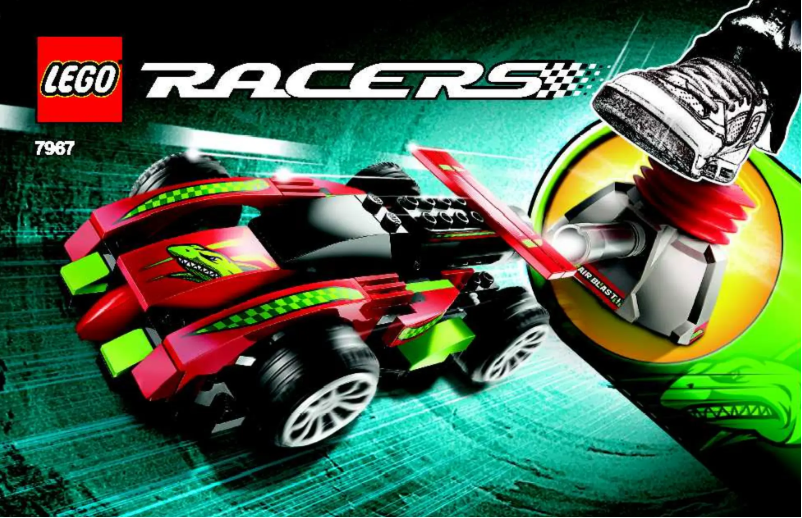 Page n°1 - Manuel utilisateur Lego Racers 7967