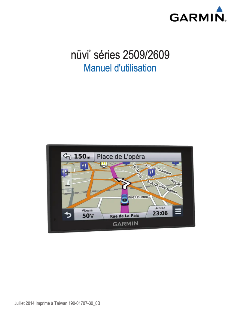 Page n°1 - Mode d'emploi Garmin Nüvi 2569LMT-D