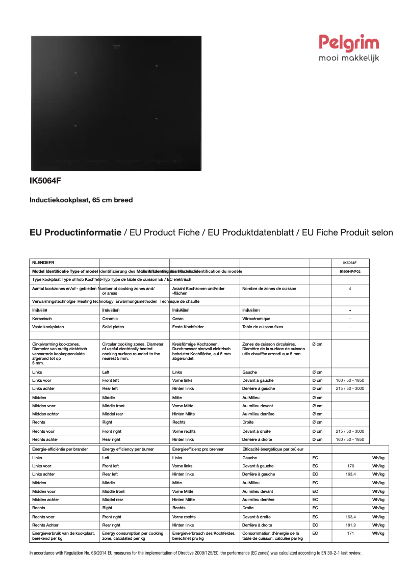 Image de la première page du manuel de l'appareil IK5064F