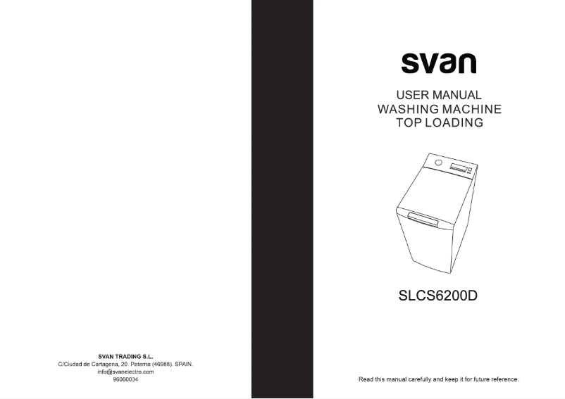 Image de la première page du manuel de l'appareil SLCS6200D