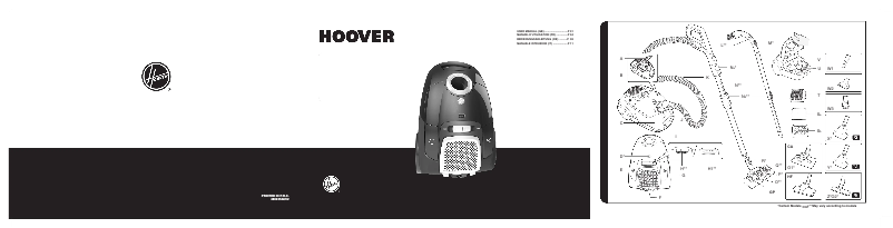Page n°1 - Manuel utilisateur Hoover Telios Extra TX50PET 021