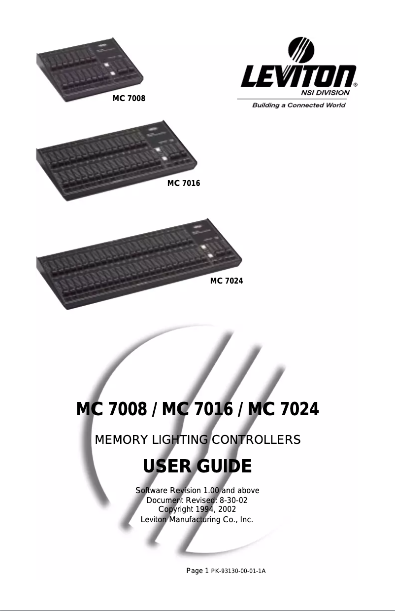 Image de la première page du manuel de l'appareil MC7008