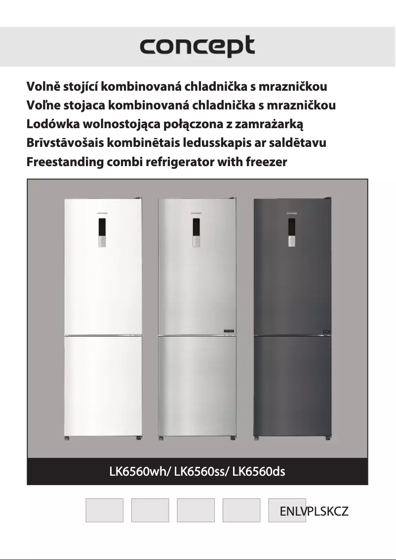 Image de la première page du manuel de l'appareil LK6560wh