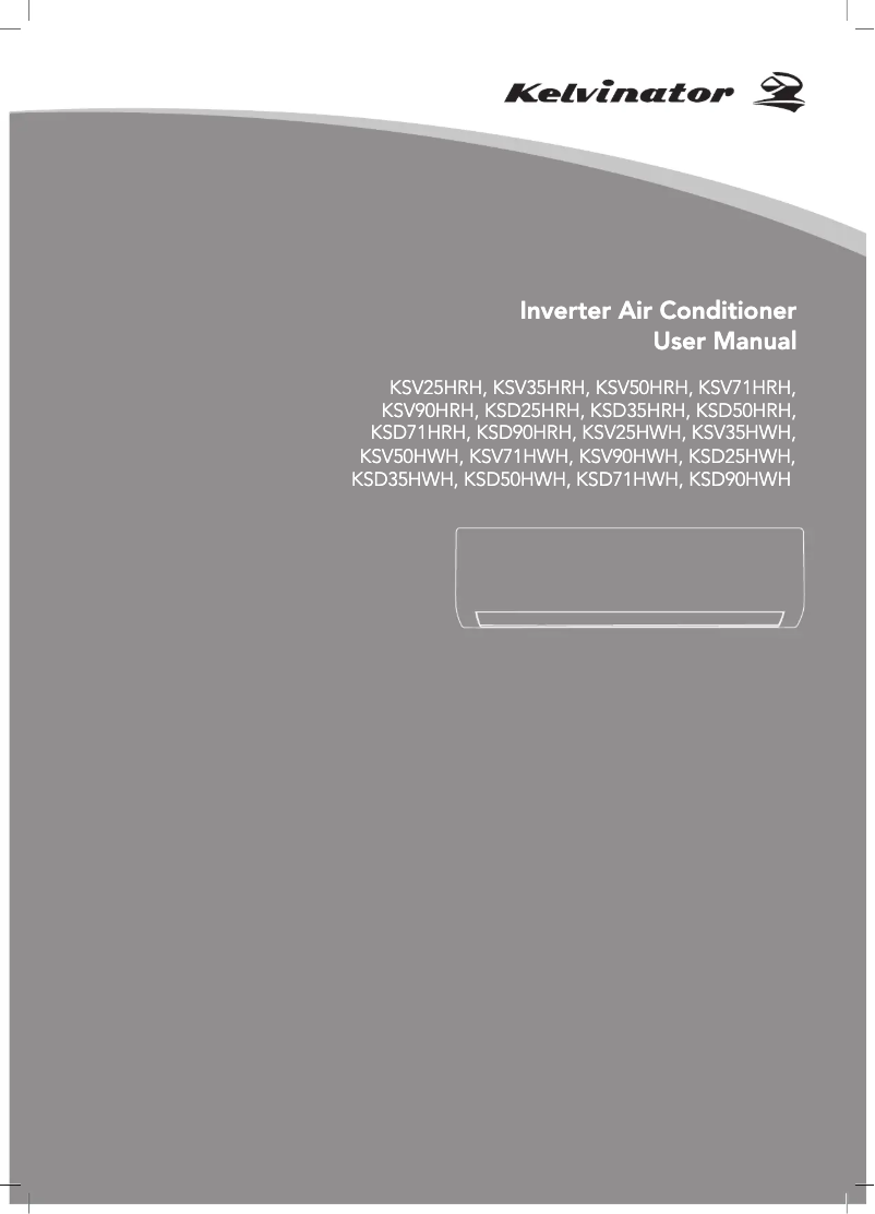 Image de la première page du manuel de l'appareil KSD35HWH