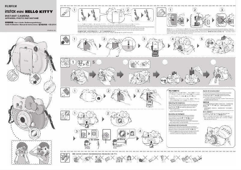 Page n°1 - Manuel utilisateur Fujifilm Intax Mini Hello Kitty
