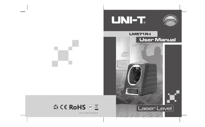 Page n°1 - Manuel utilisateur Uni-T LM571R-I