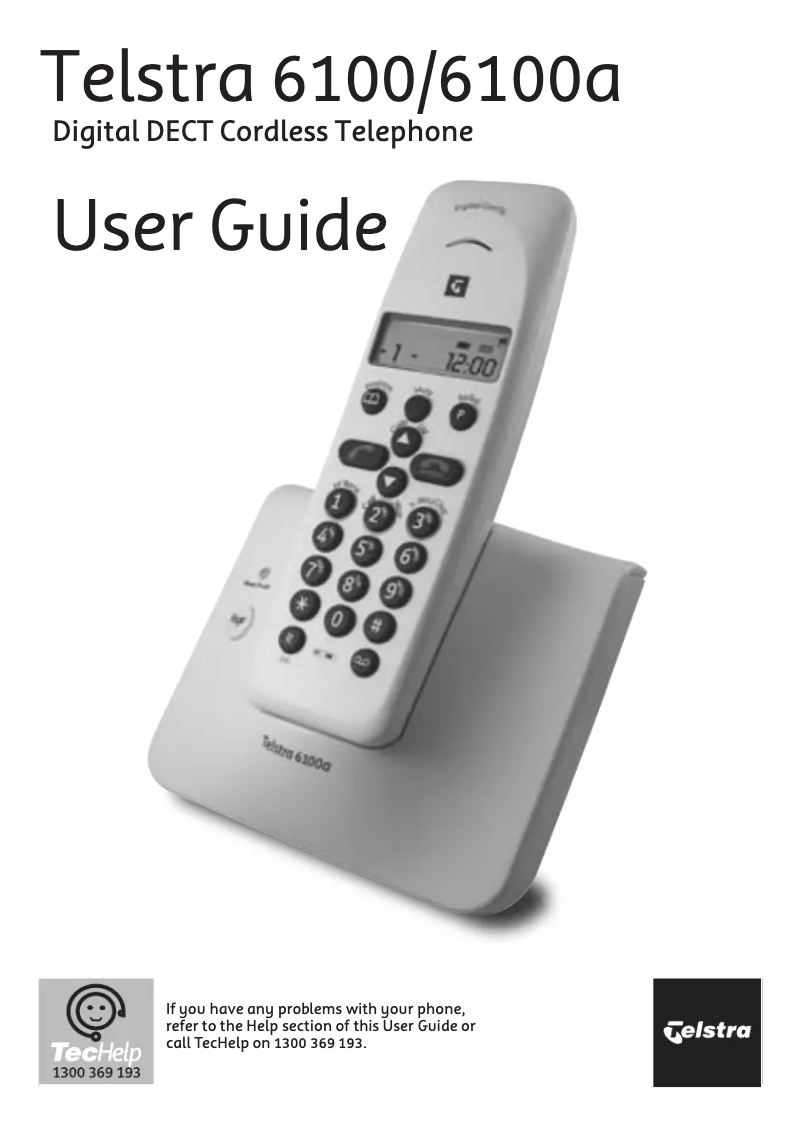 Image de la première page du manuel de l'appareil 6100