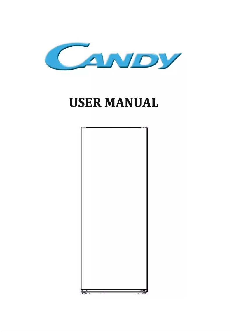 Page n°1 - Manuel utilisateur Candy CNF 1726 FW