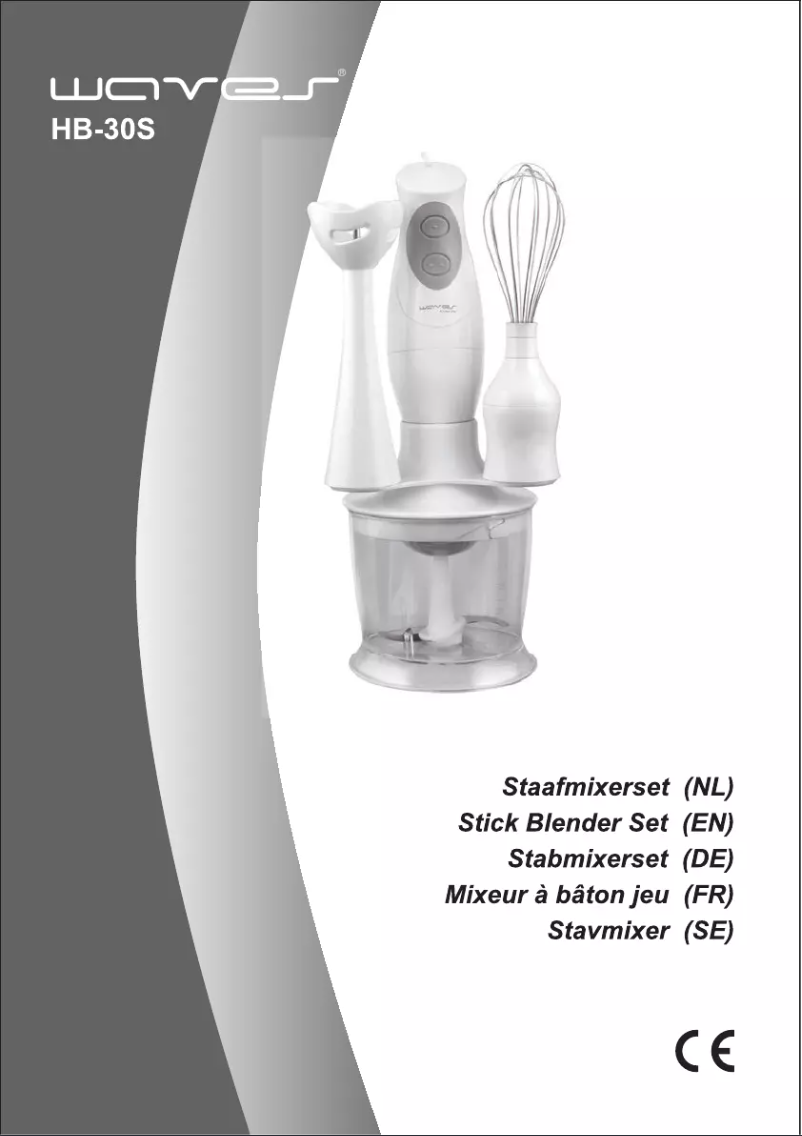 Image de la première page du manuel de l'appareil HB-30S