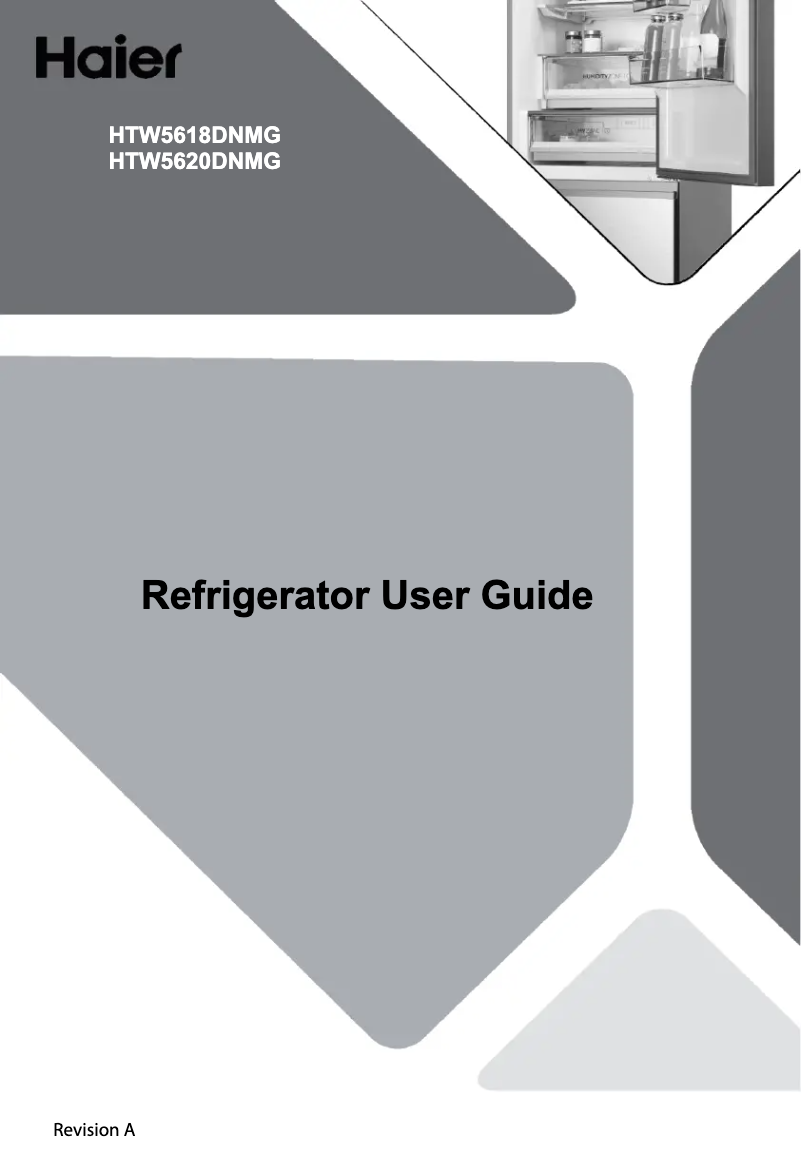 Page 1 de la notice Manuel utilisateur Haier HTW5618DNMG