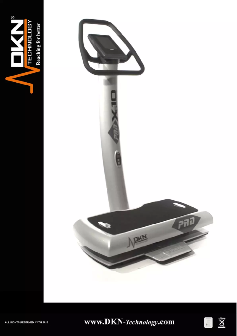 Page 1 de la notice Manuel utilisateur DKN XG-10 Pro