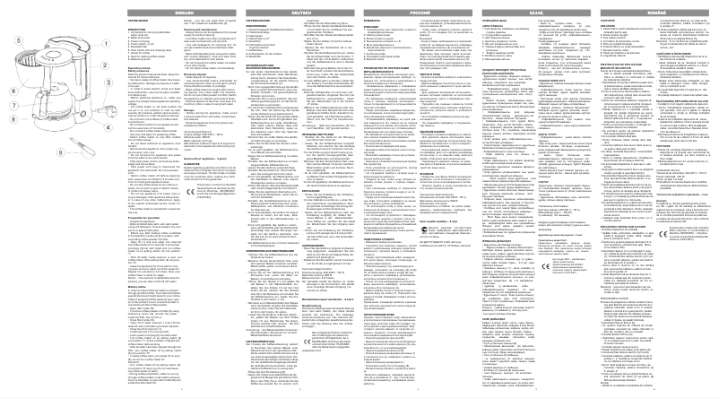 Page 1 de la notice Manuel utilisateur Vitek VT-1512 BK