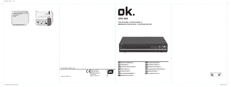 Página 1 del manual Manual de usuario OK OPD 260