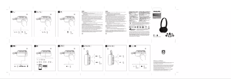 Page n°1 - Guide de démarrage rapide Philips TAH1108