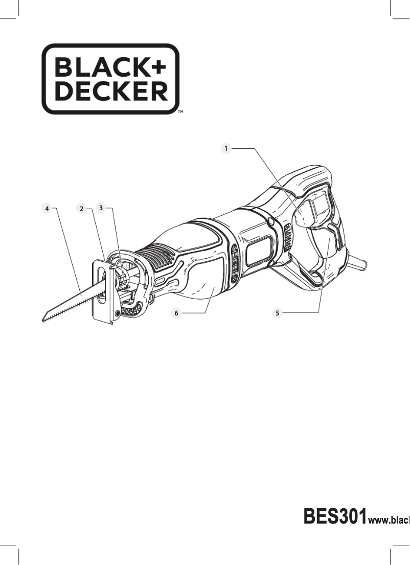 Page n°1 - Manuel utilisateur Black & Decker BES301