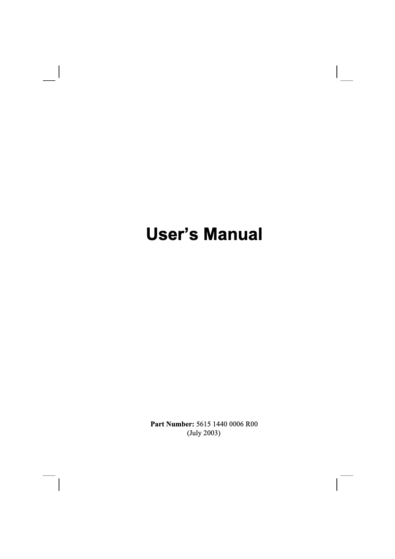 Page 1 of the manual User Manual Mio DigiWalker 339