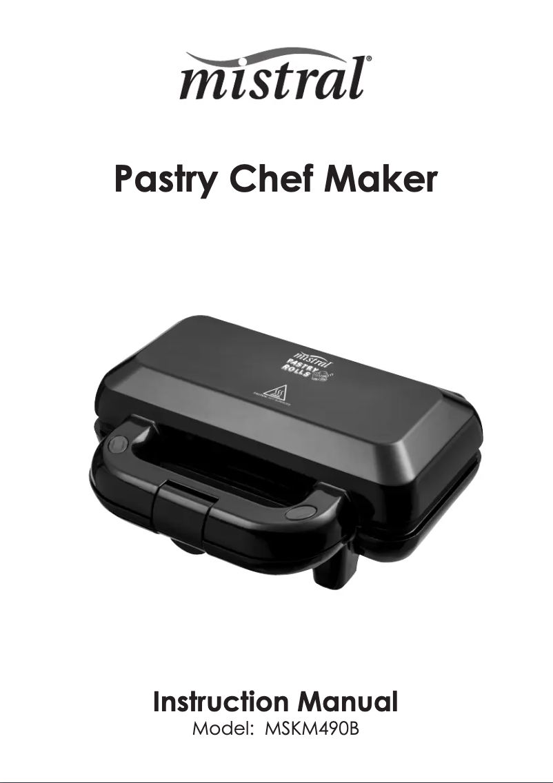 Página 1 del manual Manual de usuario Mistral MSKM490B