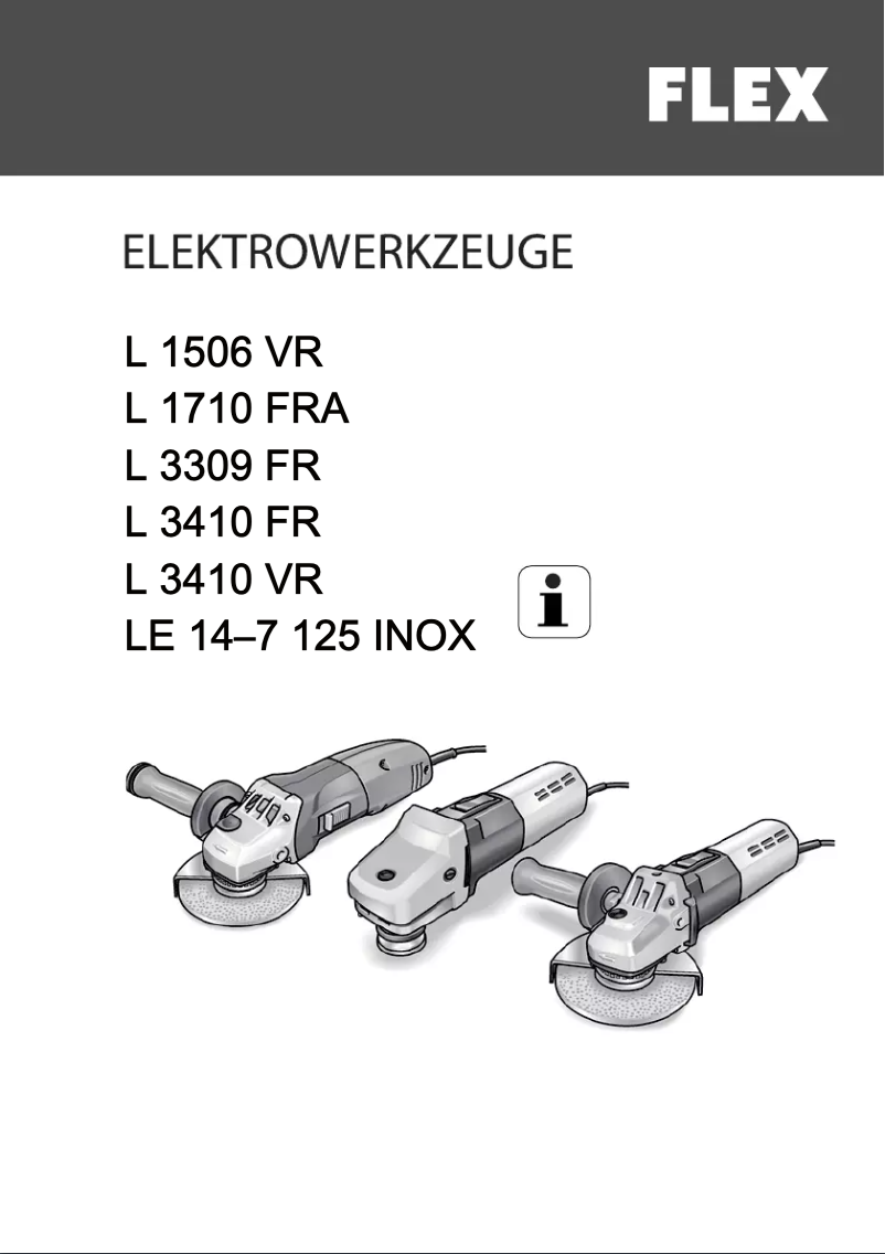 Page 1 de la notice Manuel utilisateur Flex L 1710 FRA
