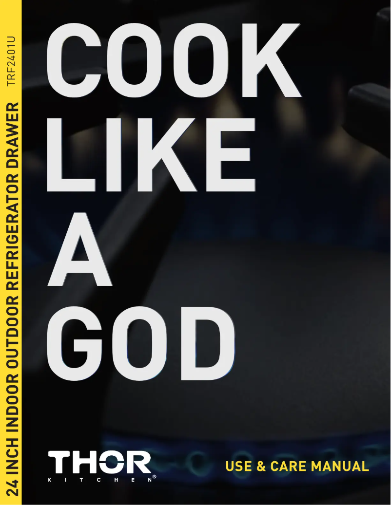 Page 1 de la notice Manuel utilisateur Thor TRF2401U