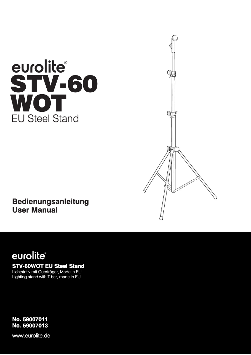 Image de la première page du manuel de l'appareil STV-60