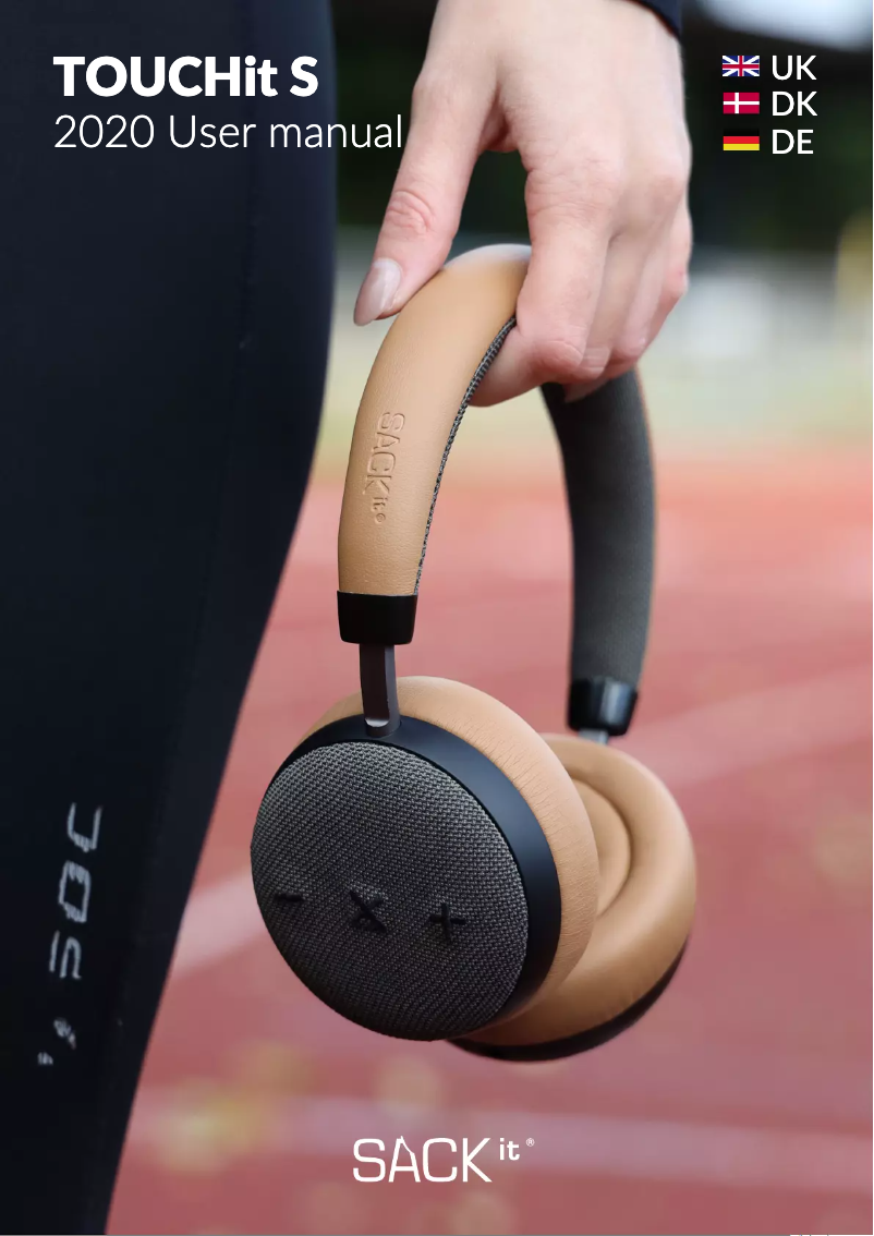 Page n°1 - Manuel utilisateur SACK it TOUCHit S