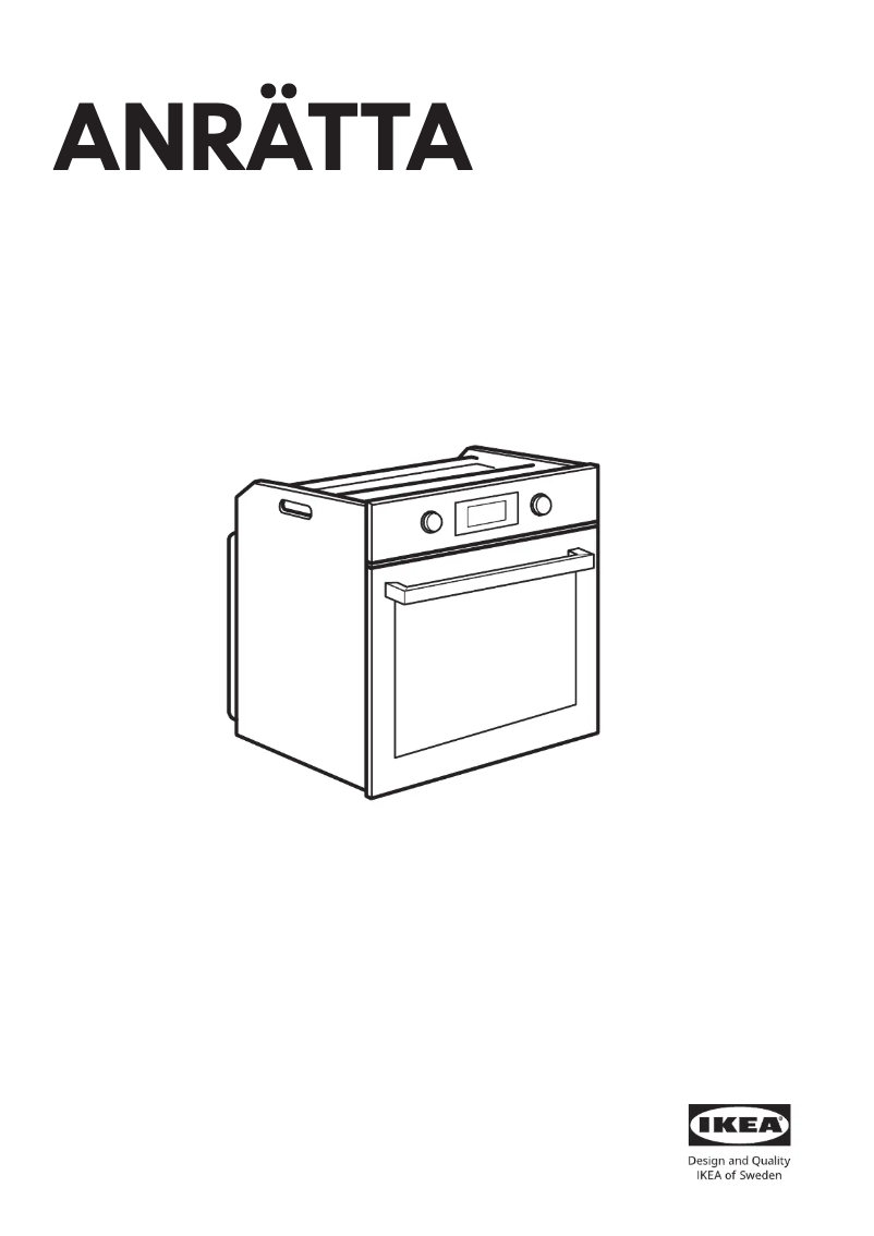 Imagen de la primera página del manual del dispositivo ANRÄTTA 705.178.77