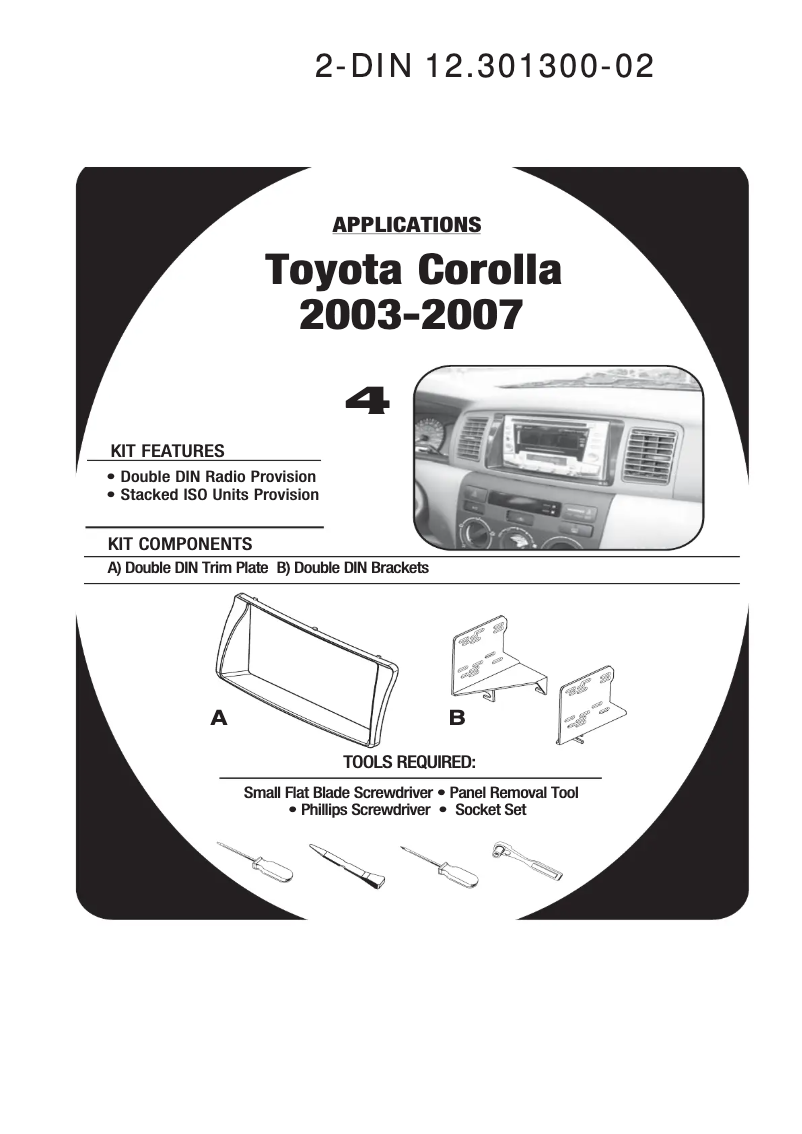 Página 1 del manual Manual de usuario Pioneer Car Fascia kit