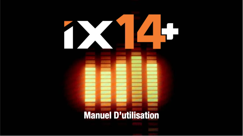 Page n°1 - Manuel utilisateur Spektrum iX14