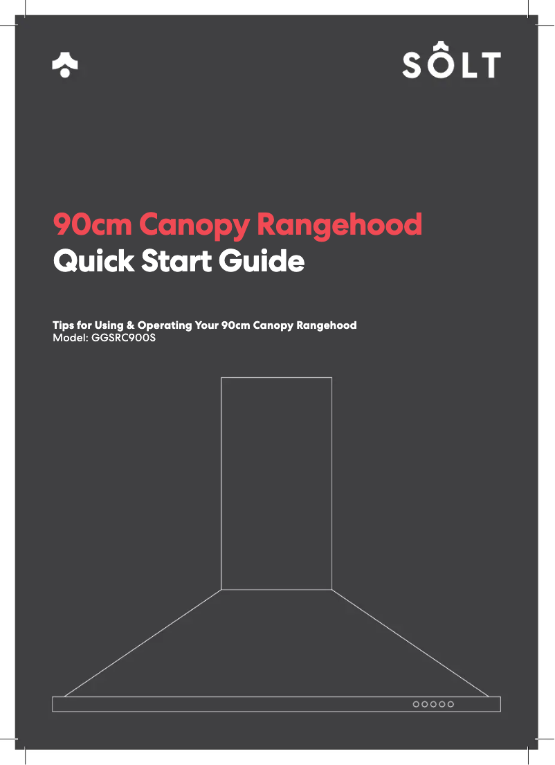 Image de la première page du manuel de l'appareil GGSRC900S