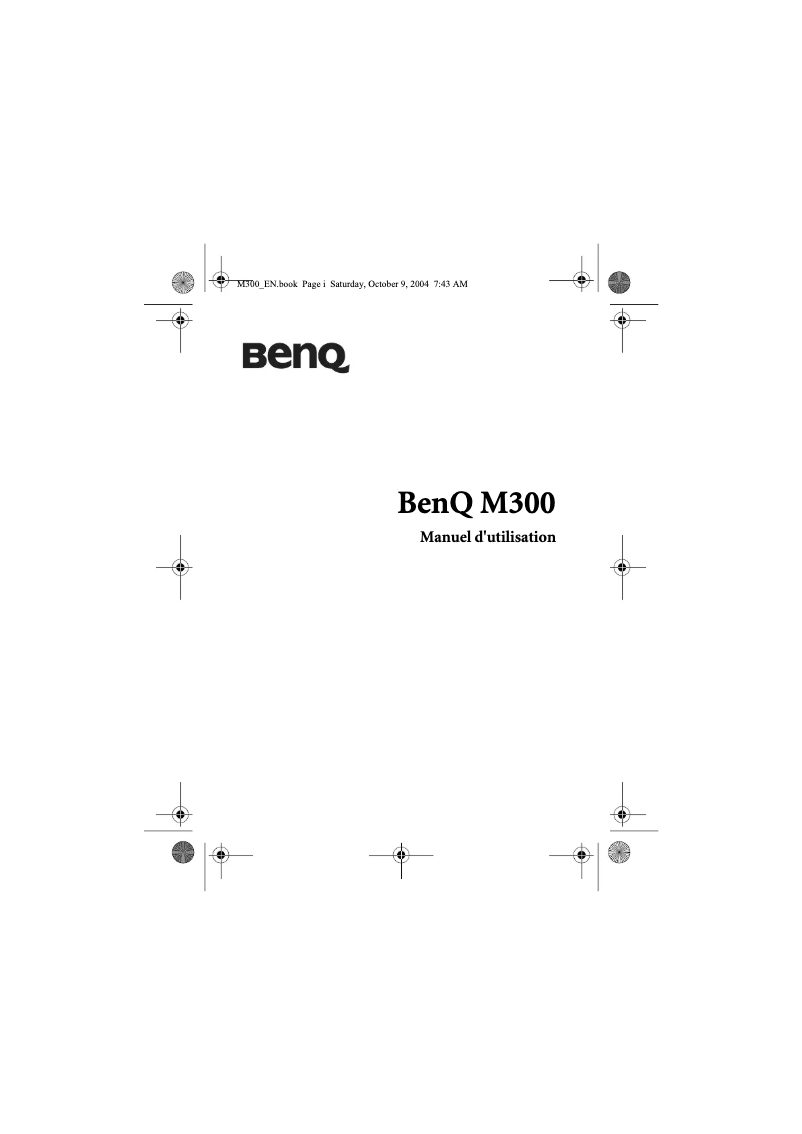 Page 1 de la notice Manuel utilisateur BenQ M300
