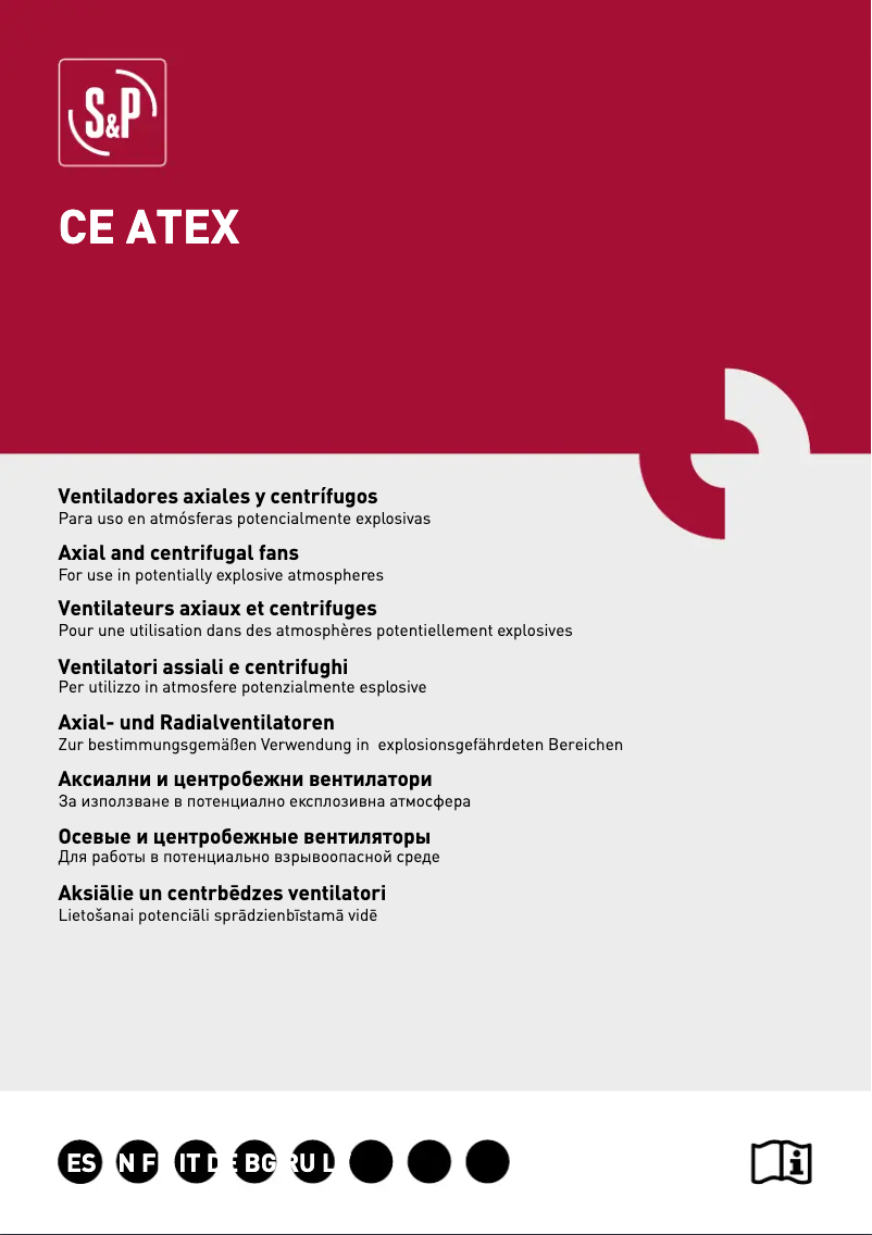 Image de la première page du manuel de l'appareil TH-ATEX