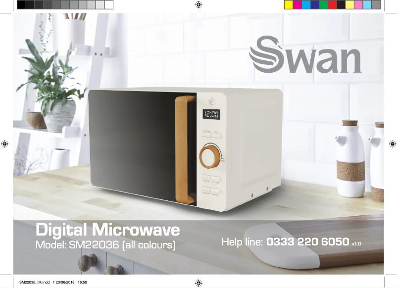 Página 1 del manual Manual de usuario Swan SM22036LGREN