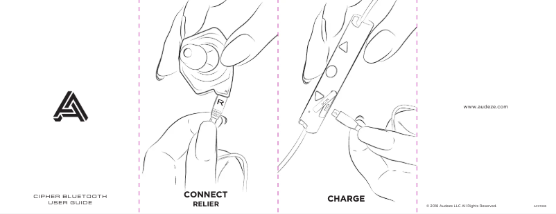 Image de la première page du manuel de l'appareil Cipher Bluetooth