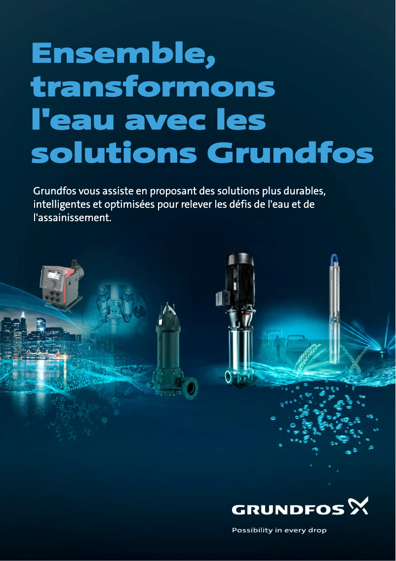 Page n°1 - Brochure Grundfos CU 301