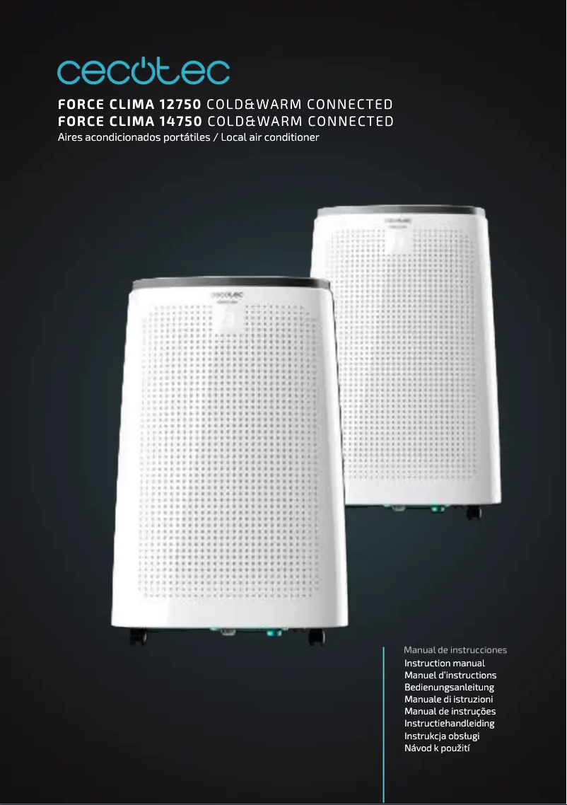 Image de la première page du manuel de l'appareil Force Clima 14750