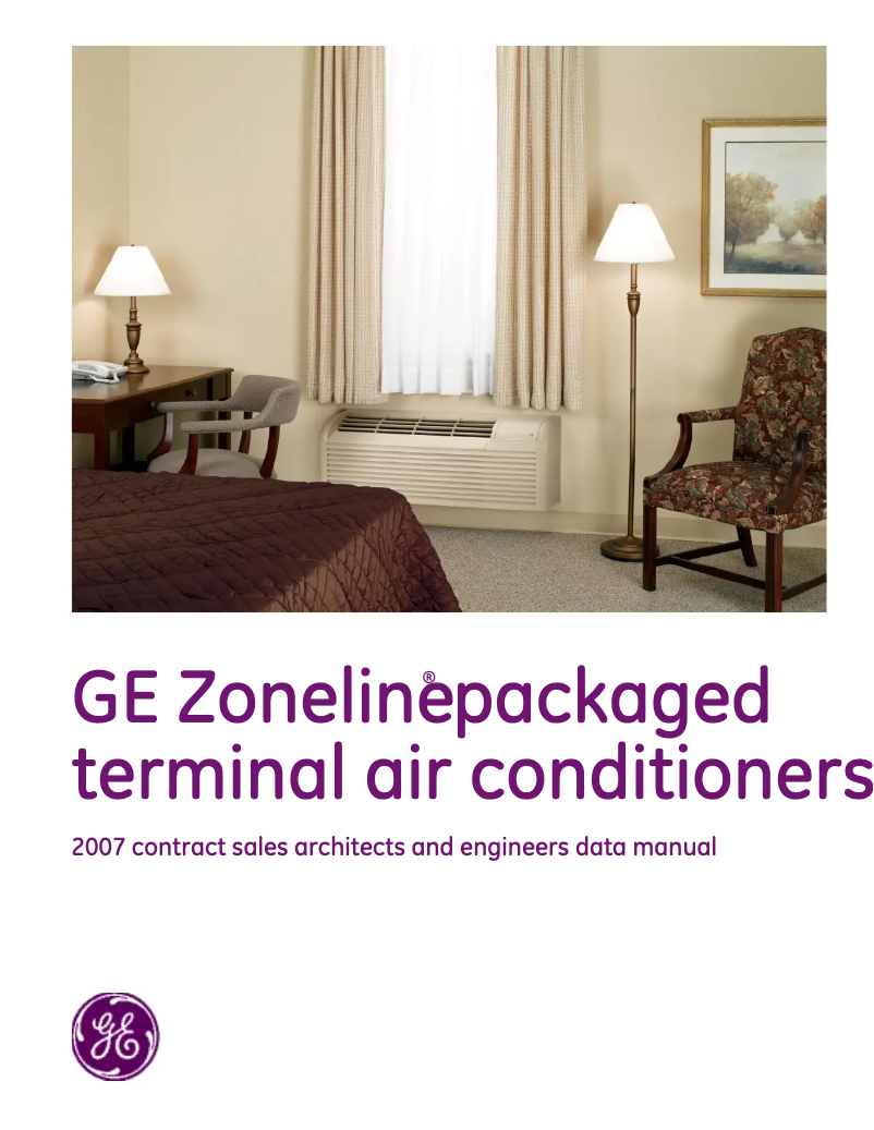 Page n°1 - Manuel utilisateur GE AZ58H12DAC