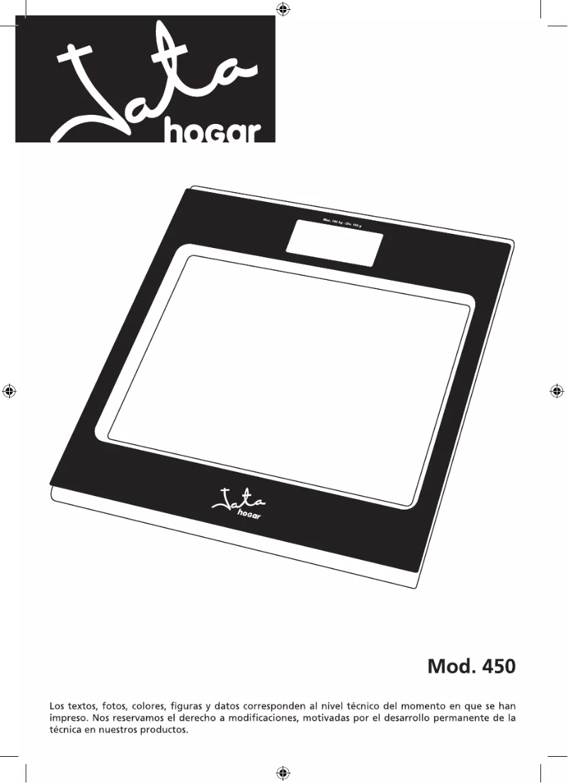 Image de la première page du manuel de l'appareil 450