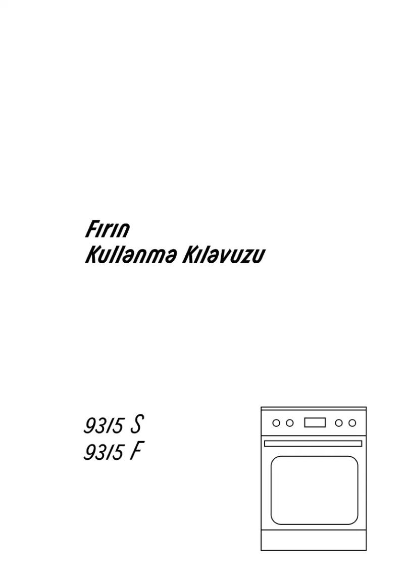 Page 1 de la notice Manuel utilisateur Arçelik 9315 F