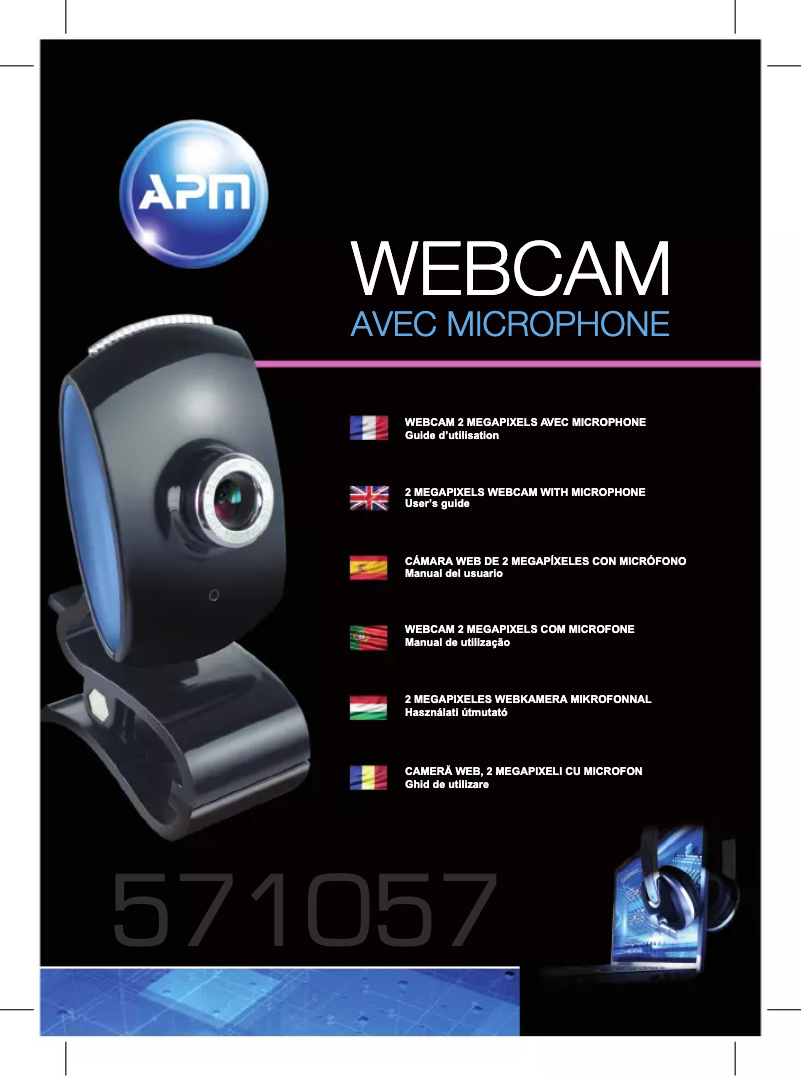 Page n°1 - Manuel utilisateur APM 571057