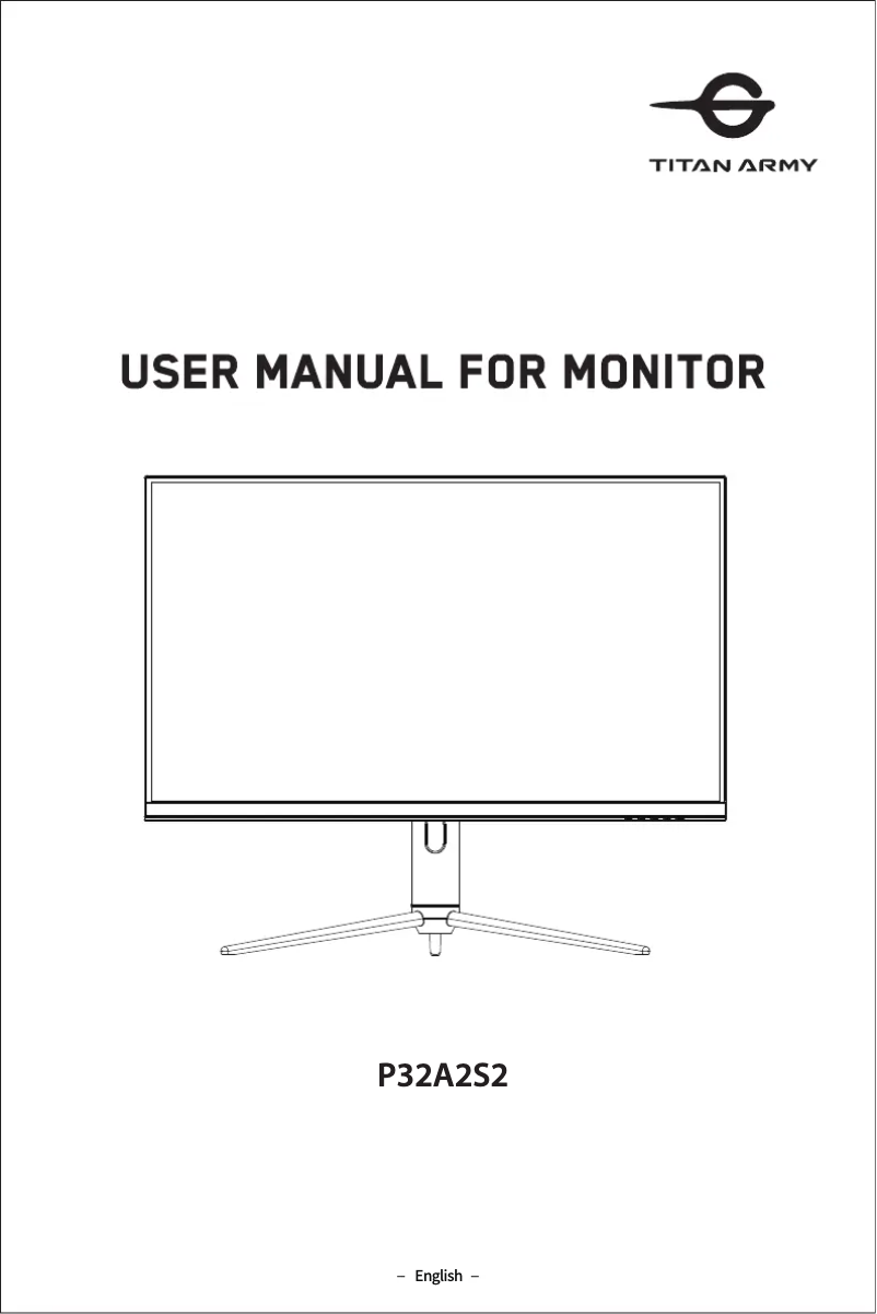 Page n°1 - Manuel utilisateur Titan Army P32A2S2