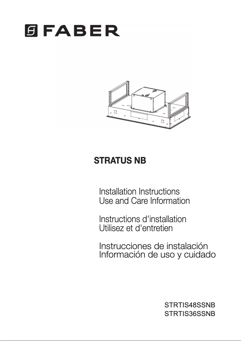 Image de la première page du manuel de l'appareil STRTIS48SSNB