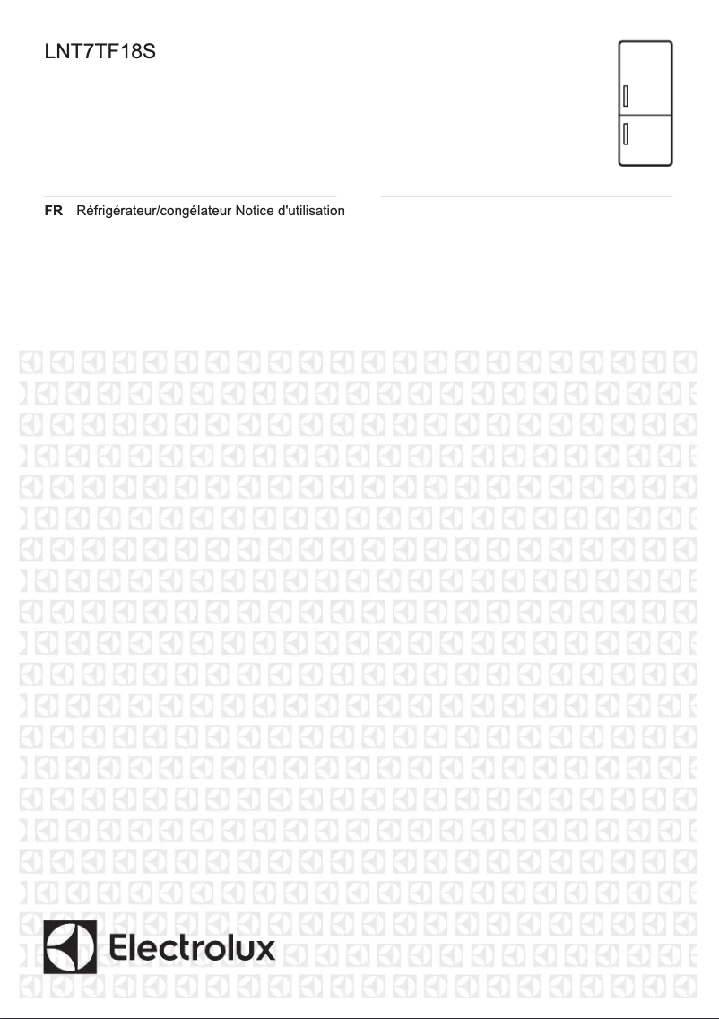 Page 1 de la notice Manuel utilisateur Electrolux LNT7TF18S